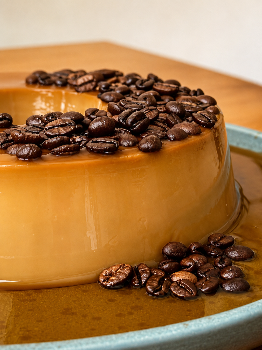 Pudim sabor café